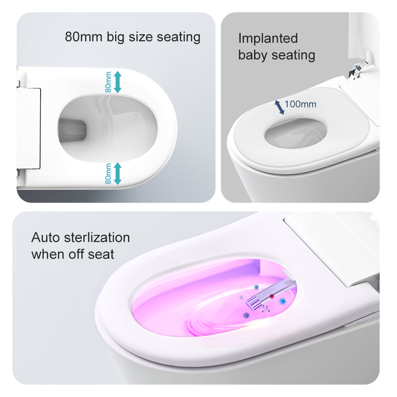Tankless Smart Bidet Toilet with Heated Seat - Model G7