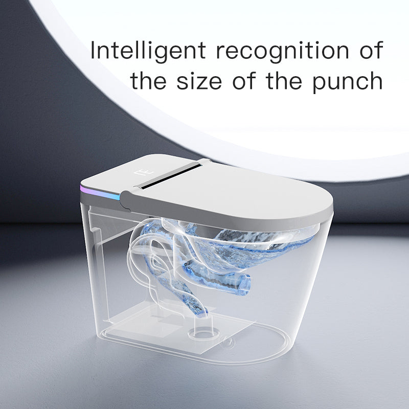 SANIKB Intelligent Smart Toilet with High-End Tankless Design and Bidet Functions - Model U5