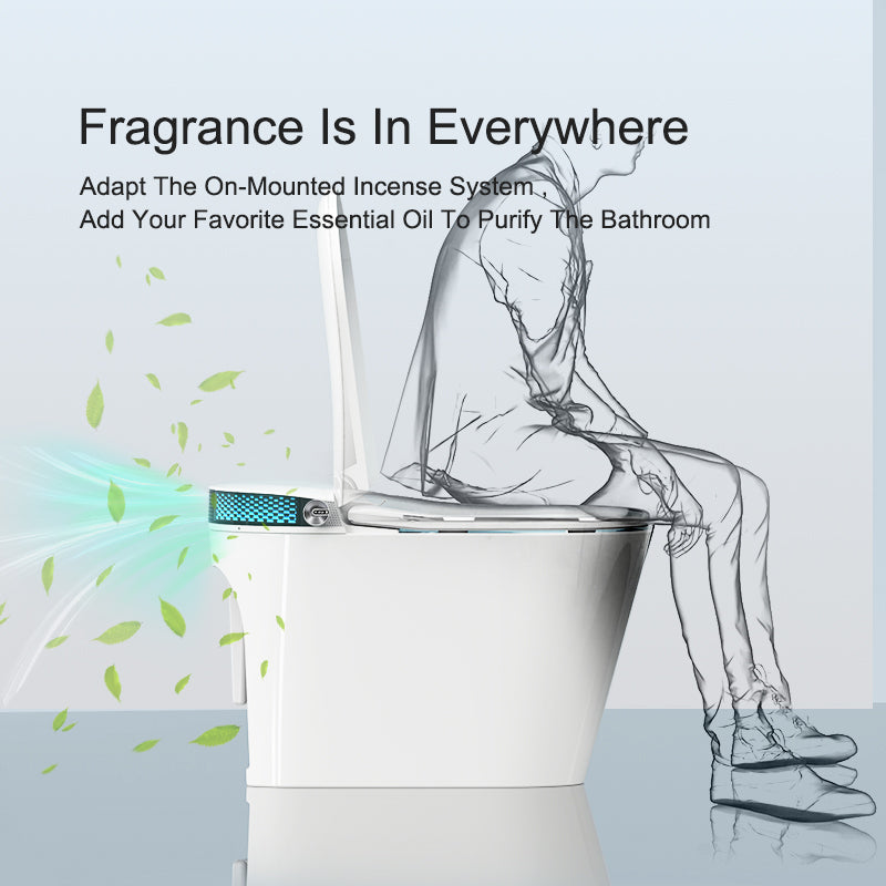 Touchless Flush Smart Toilet with Automatic Lid - Model G5