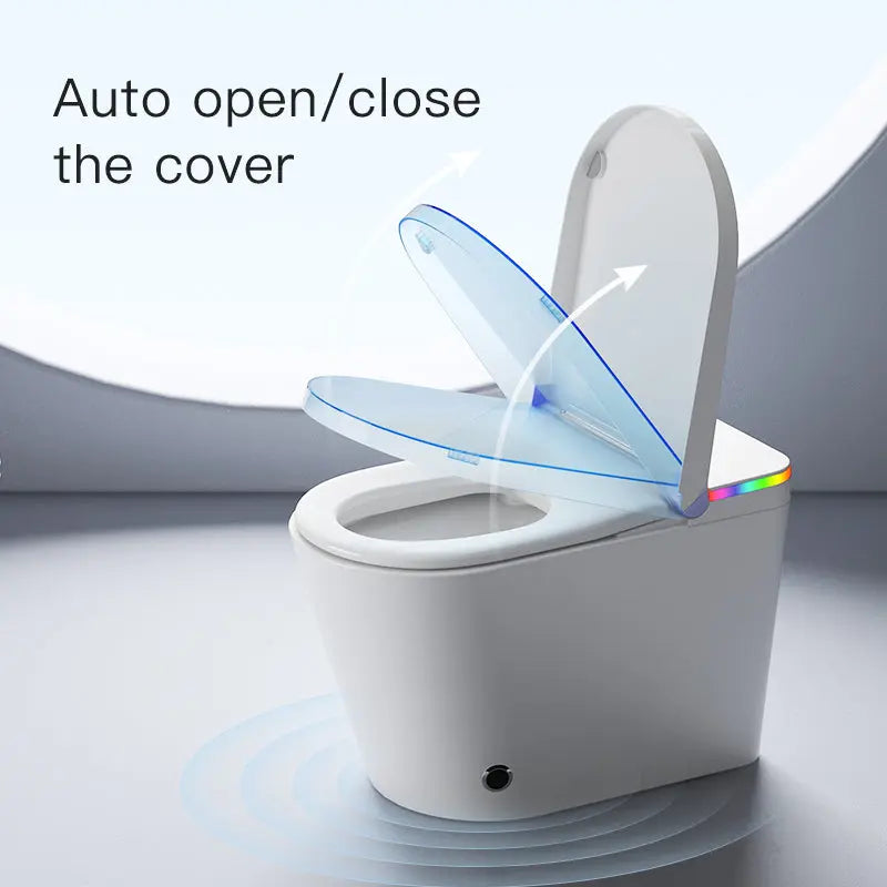 SANIKB Intelligent Smart Toilet with High-End Tankless Design and Bidet Functions - Model U5 — view 6