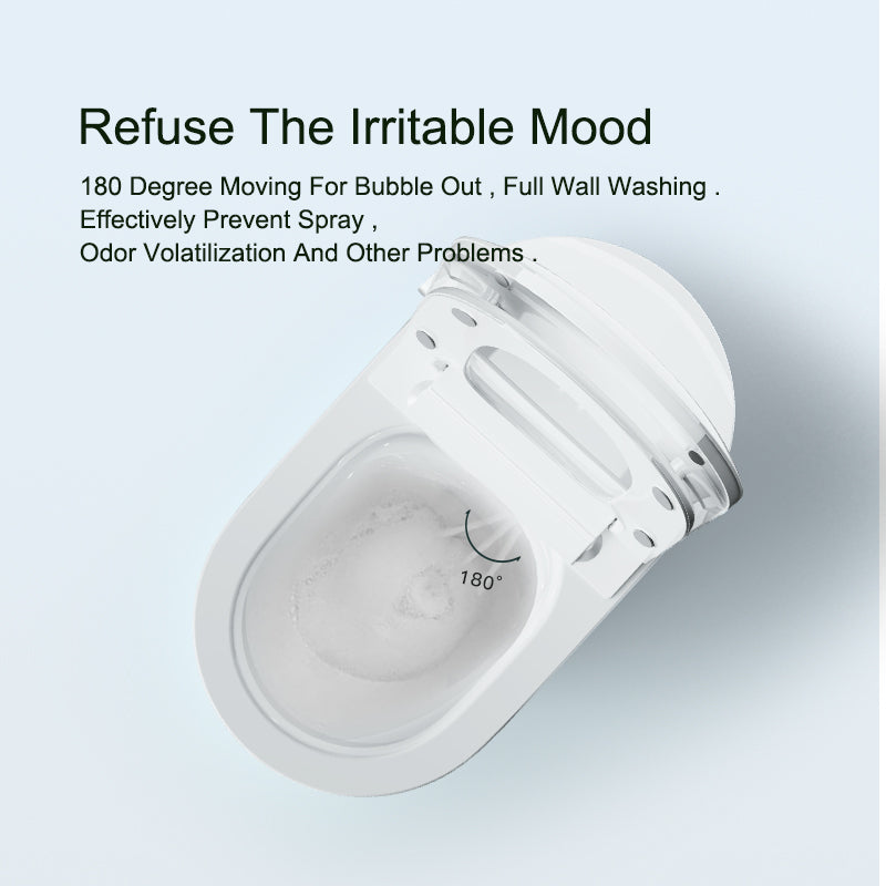 Touchless Flush Smart Toilet with Automatic Lid - Model G5