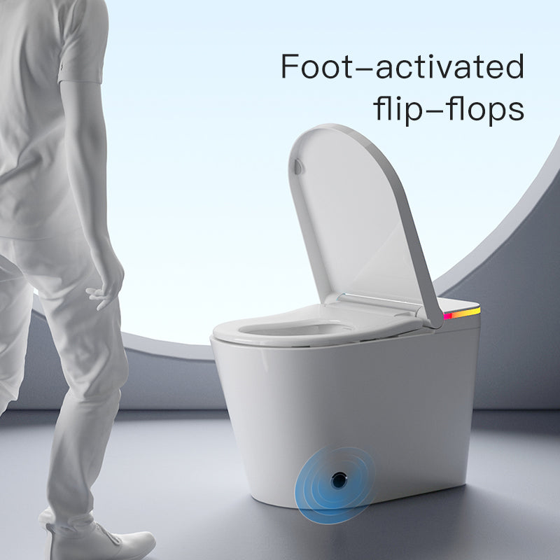 SANIKB Intelligent Smart Toilet with High-End Tankless Design and Bidet Functions - Model U5