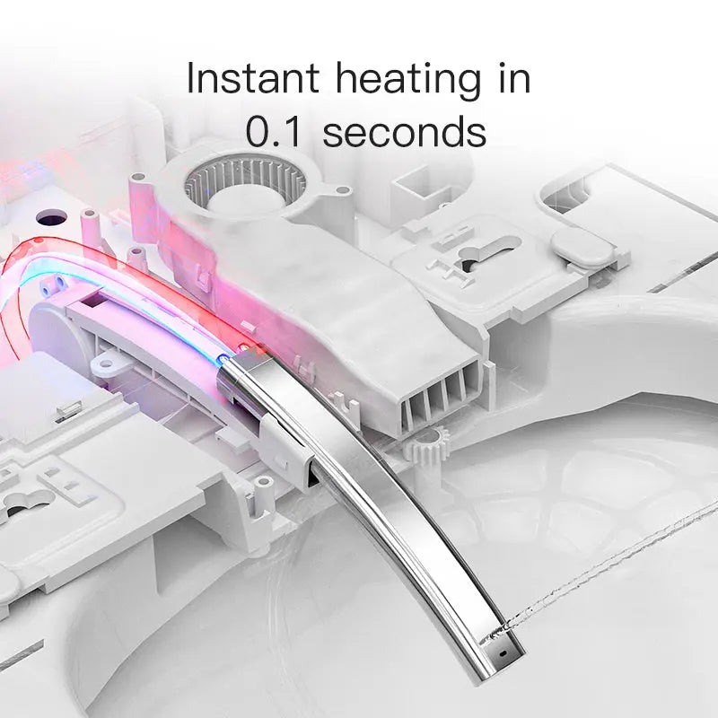 SANIKB Intelligent Smart Toilet with High-End Tankless Design and Bidet Functions - Model U5 — view 8