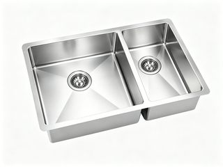 Stainless steel undermount kitchen sink, 29x18 — SANIKB DR2918