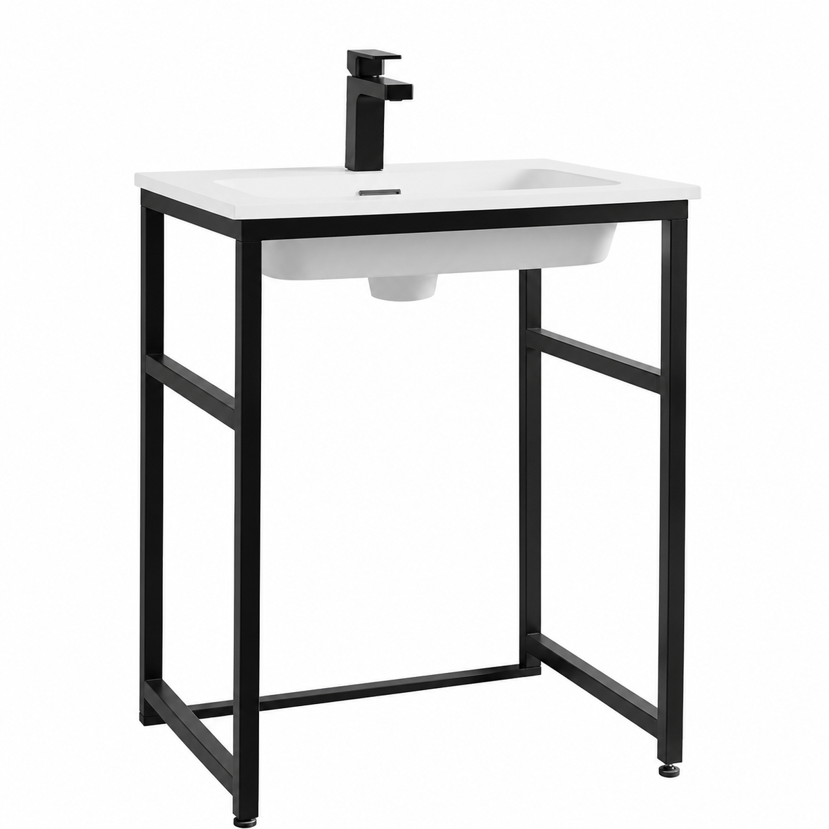 Solid Surface Console Basin Top with Deep Integrated Bowl RSI912 – 913 × 505 × 140 mm