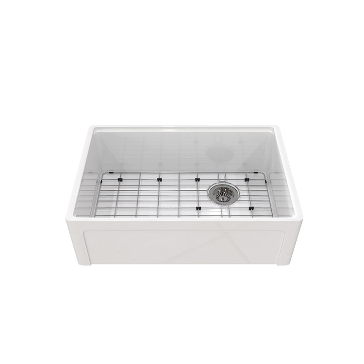 30 Inch Top Mount Apron Sink – Copper Farmhouse Sink | Model SN105W3020
