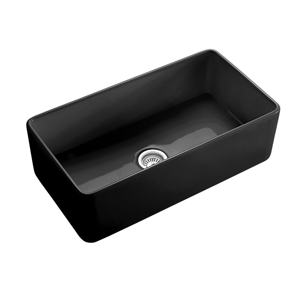 Black Farmhouse Kitchen Sink – Deep Farmhouse Kitchen Sink | SANIKB SN3618