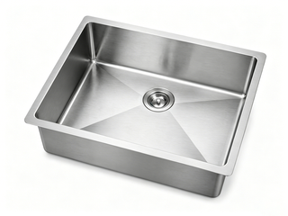 Stainless steel undermount kitchen sink, 23x18 — SANIKB SR2318