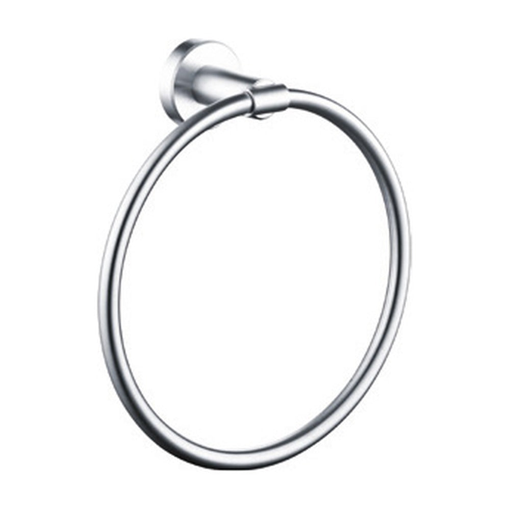 Brushed Nickel towel ring — SANIKB bathroom hardware