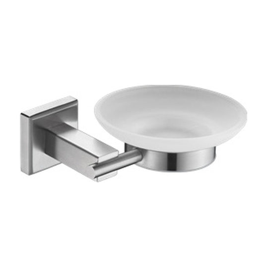 Brushed Nickel soap dish holder — SANIKB bathroom hardware