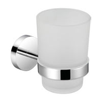 Wall-Mounted Polished Chrome Soap Dish Holder