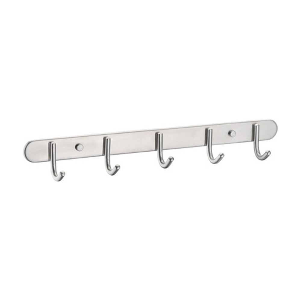 Polished Chrome hook rail — SANIKB bathroom hardware