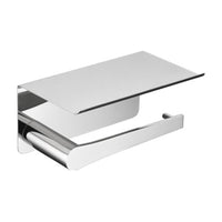 Double Chrome Toilet Paper Holder