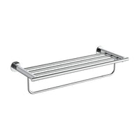 Hotel Chrome Towel Rack with Bar
