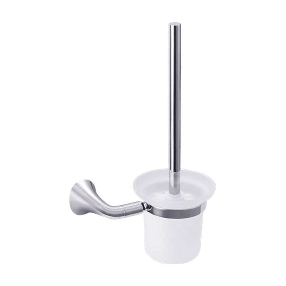 Chrome toilet brush holder — SANIKB bathroom hardware