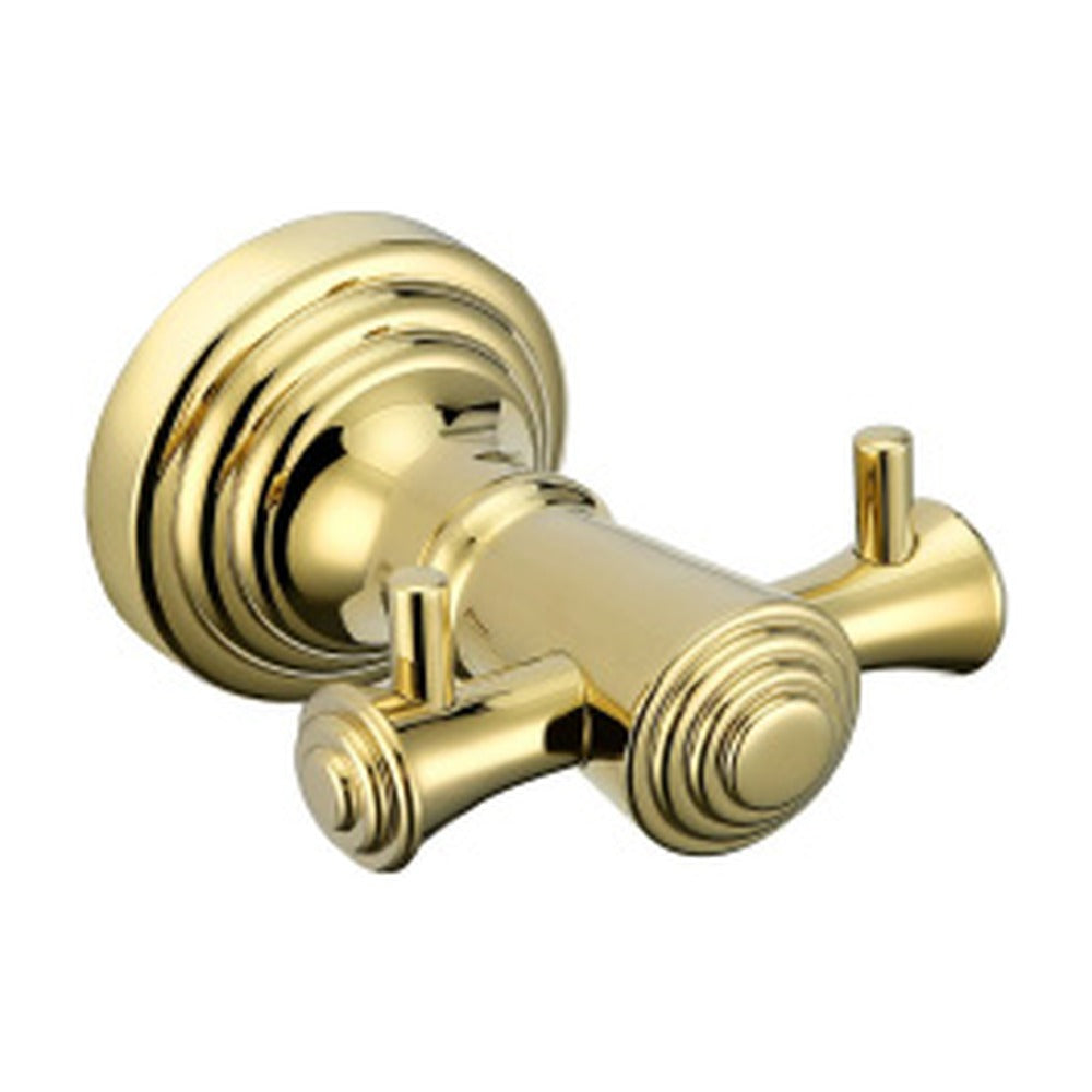Polished Gold robe hook — SANIKB bathroom hardware