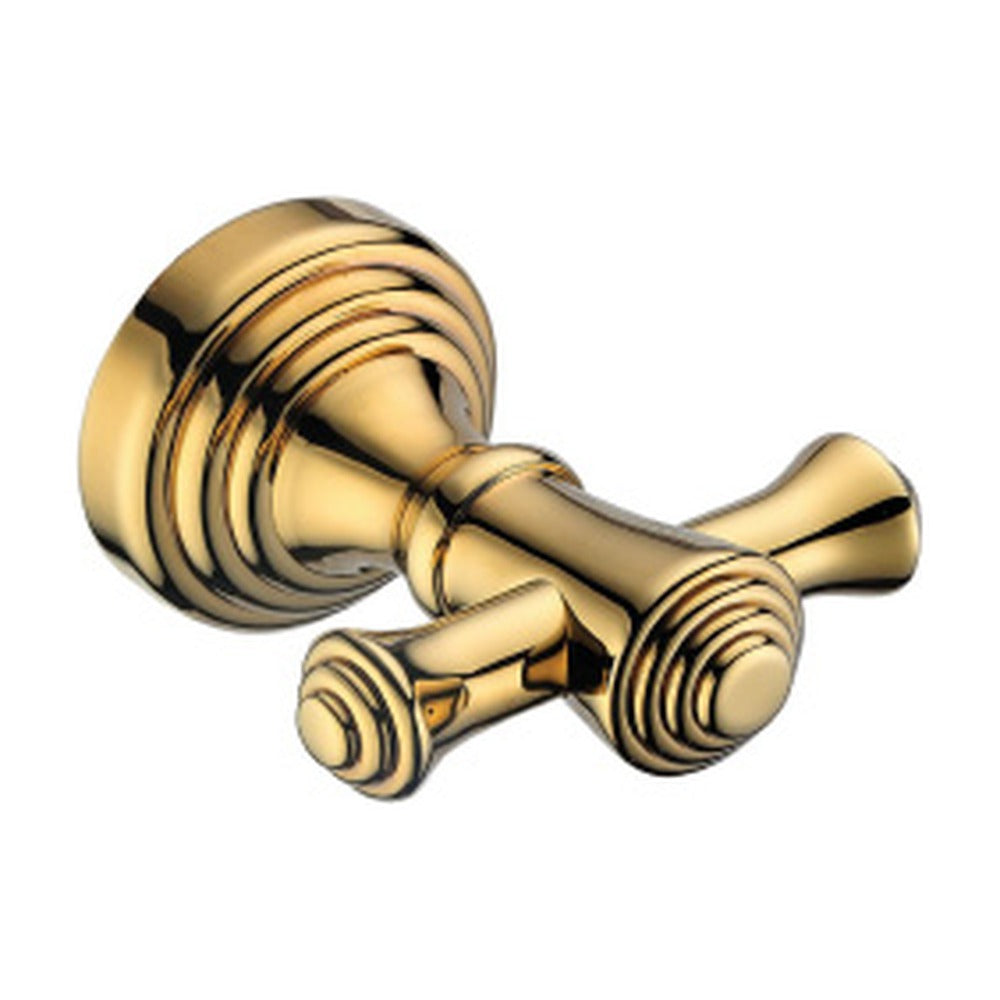 Polished Gold robe hook — SANIKB bathroom hardware