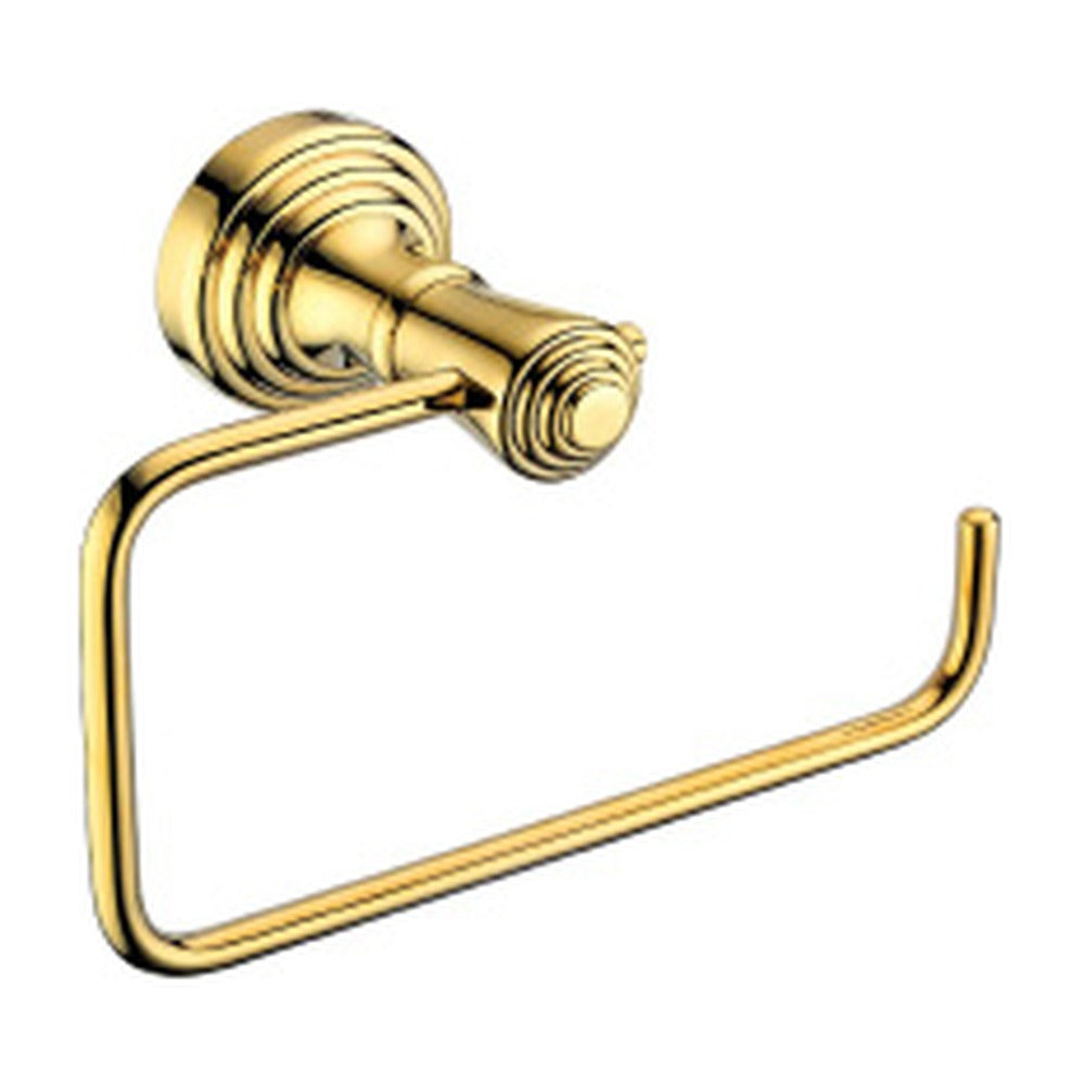 Polished Gold towel ring — SANIKB bathroom hardware