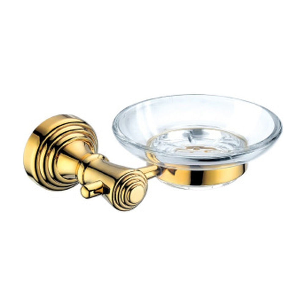 Polished Gold tumbler holder — SANIKB bathroom hardware
