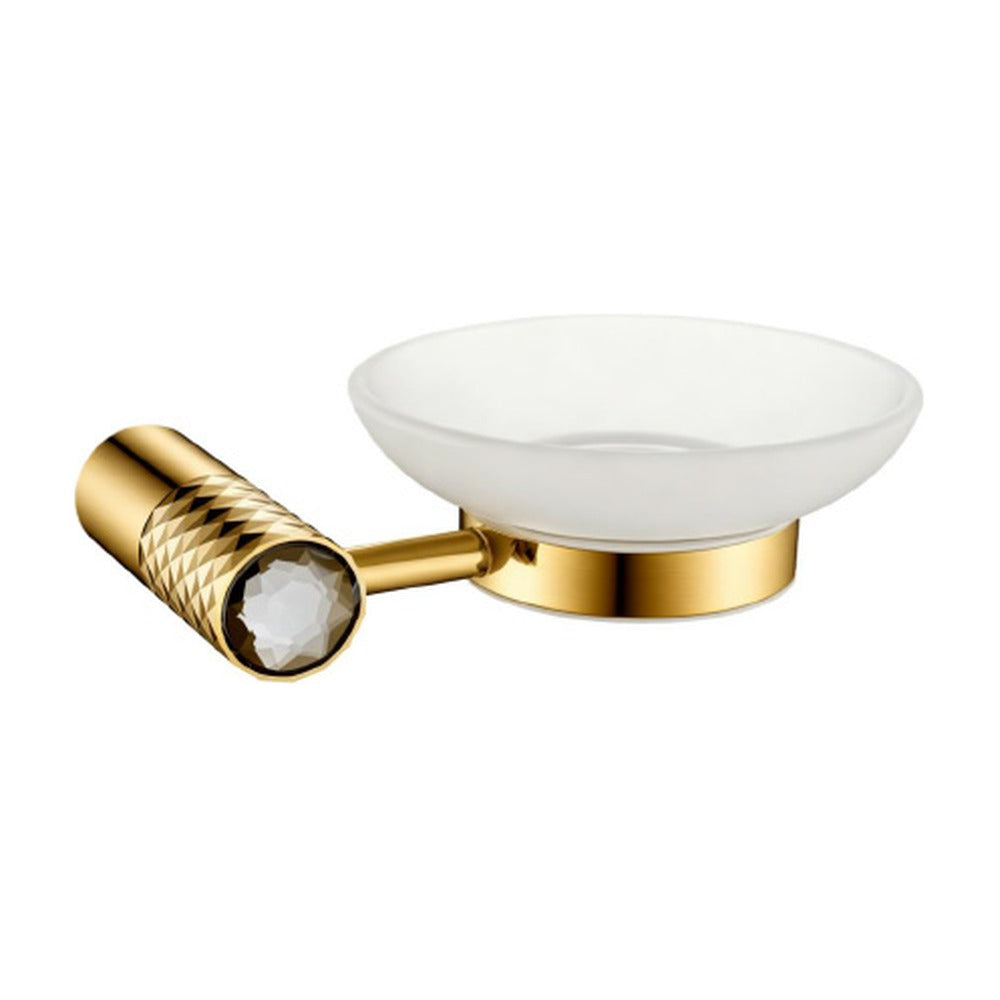 Brushed Gold soap dish holder — SANIKB bathroom hardware