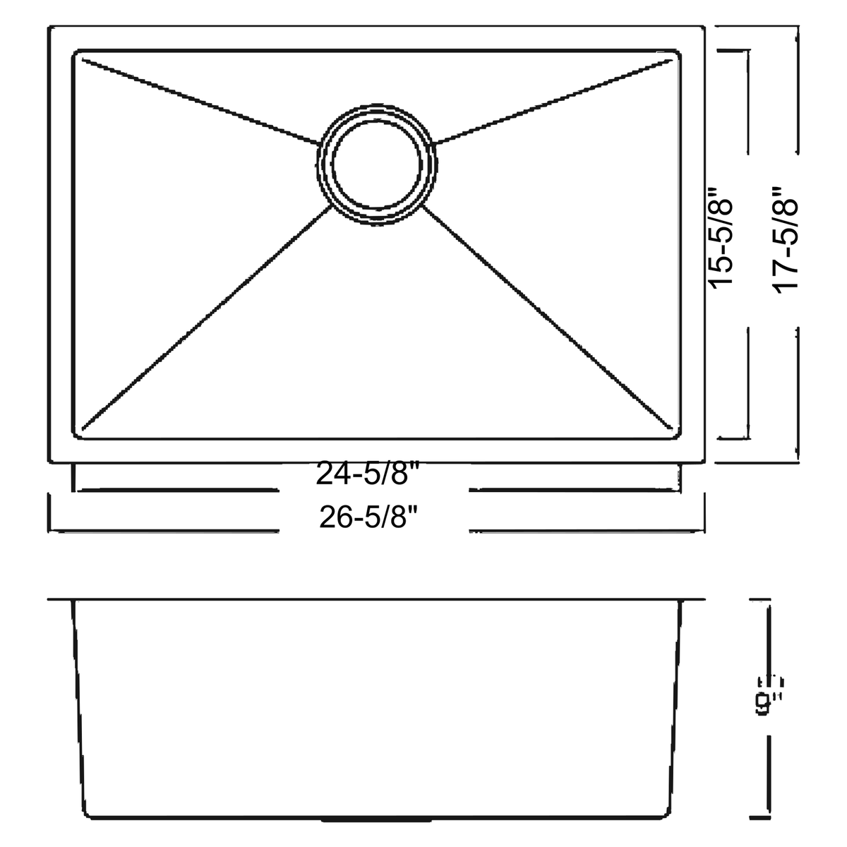 SANIKB 27189S dimension drawing