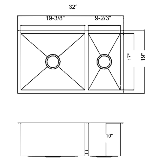 SANIKB 321910D-L dimension drawing