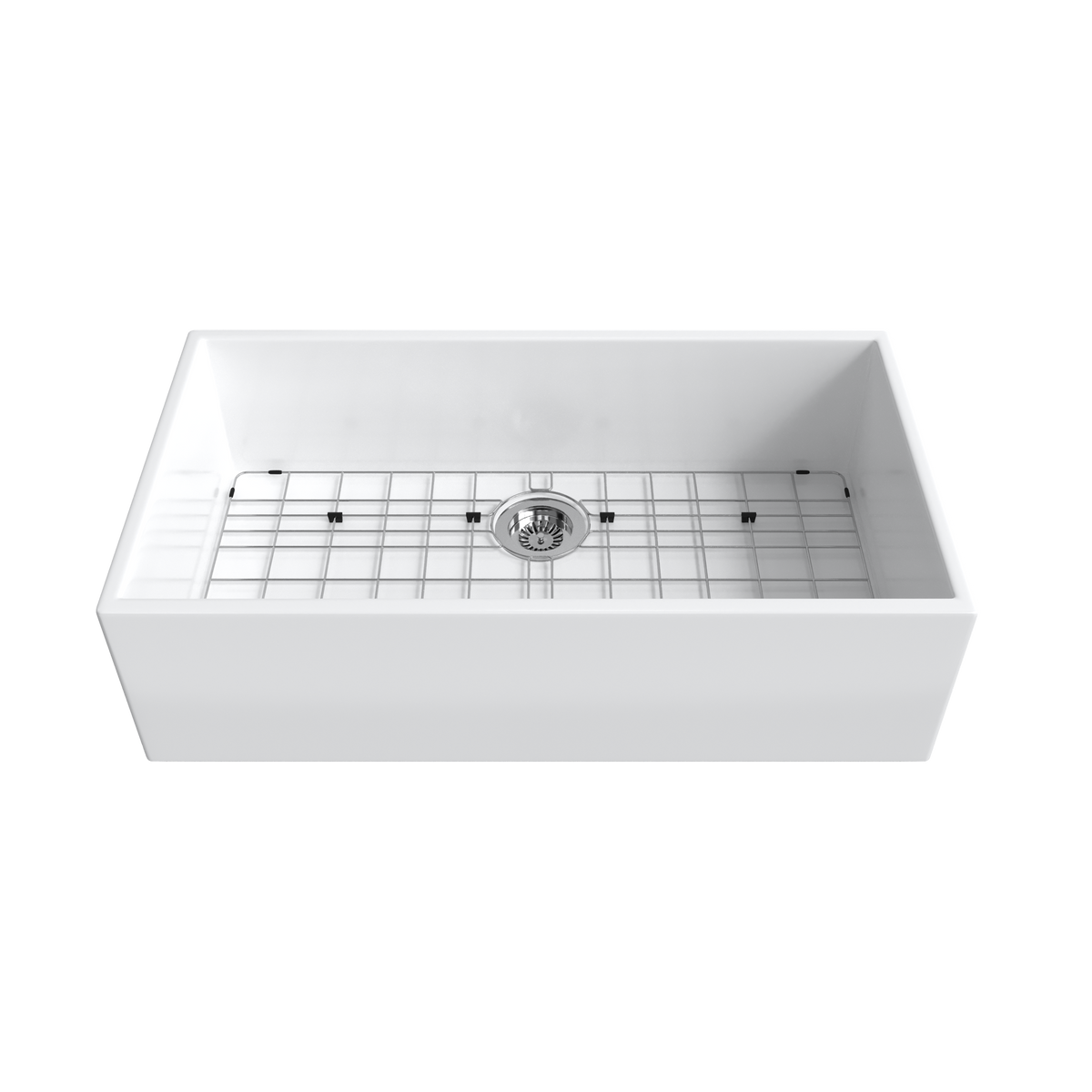 36 inch single bowl apron front fireclay farmhouse sink SNT3620