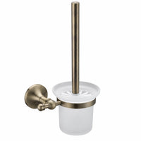 Wall-Mounted Antique Bronze Toilet Brush Holder