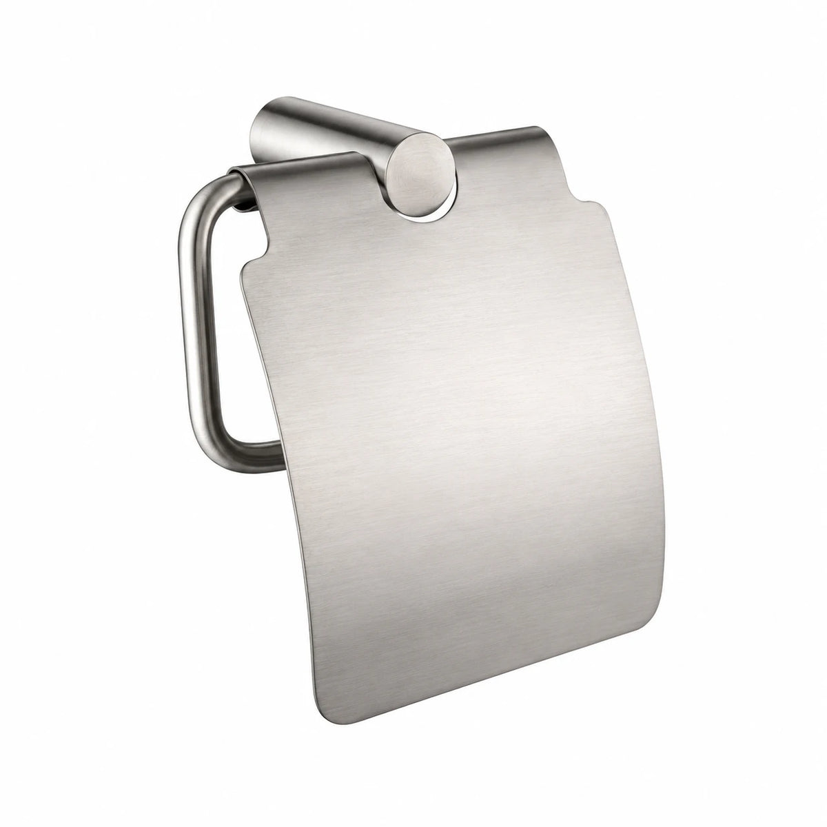Brushed Nickel Toilet Paper Holder — wall-mounted SUS304 stainless steel bathroom hardware | SANIKB