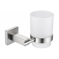 Wall-Mounted Brushed Nickel Soap Dish Holder