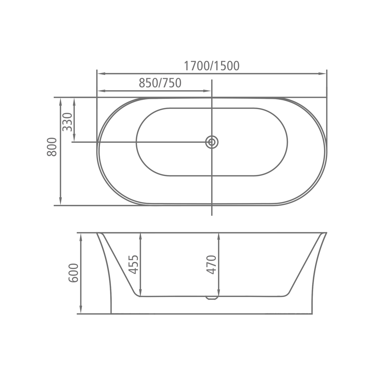 SANIKB D-8320 dimension drawing