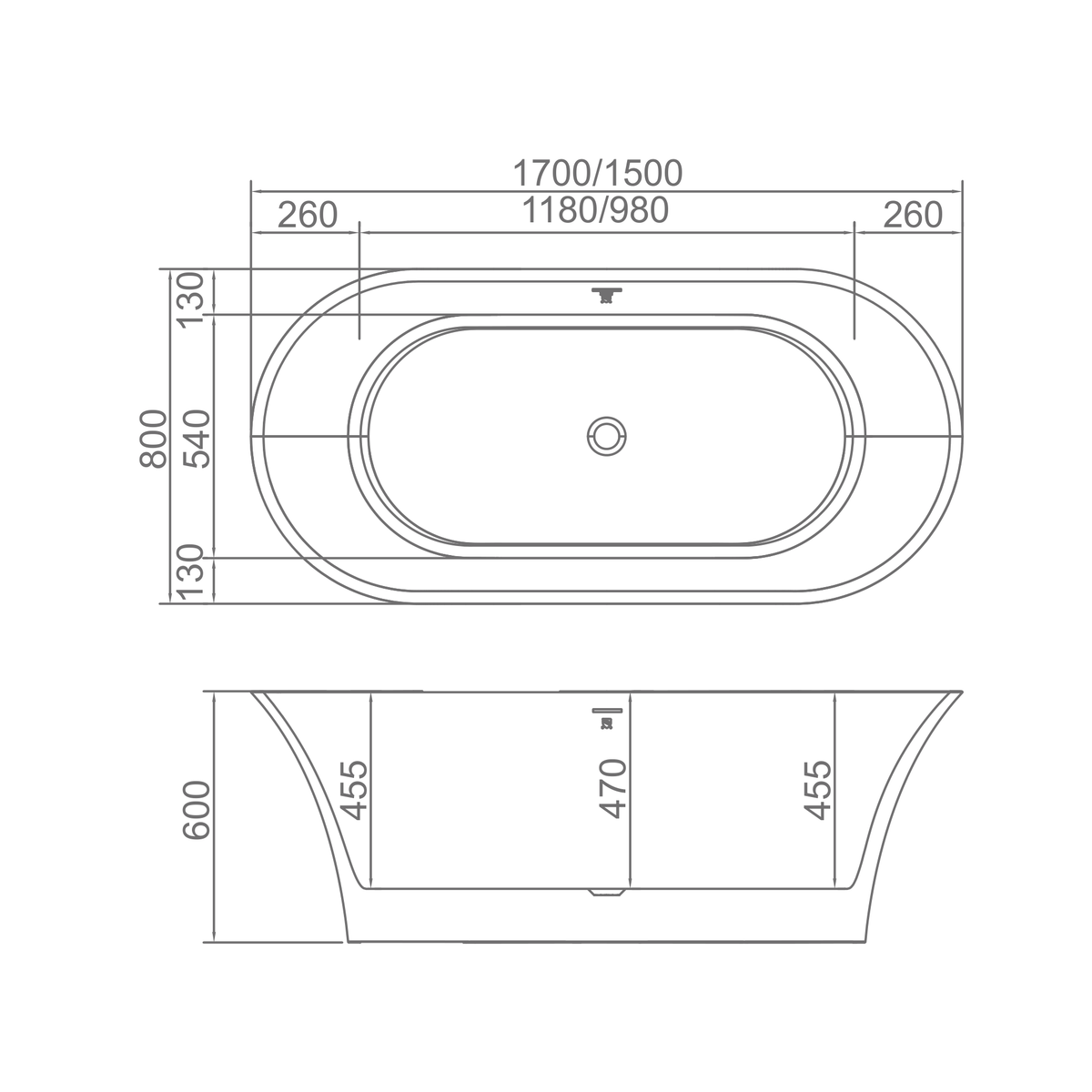 SANIKB D-8361 dimension drawing