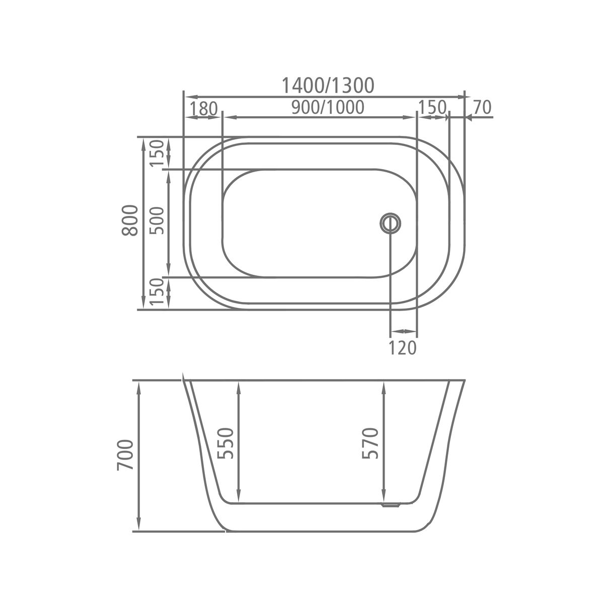 SANIKB D-8330 dimension drawing