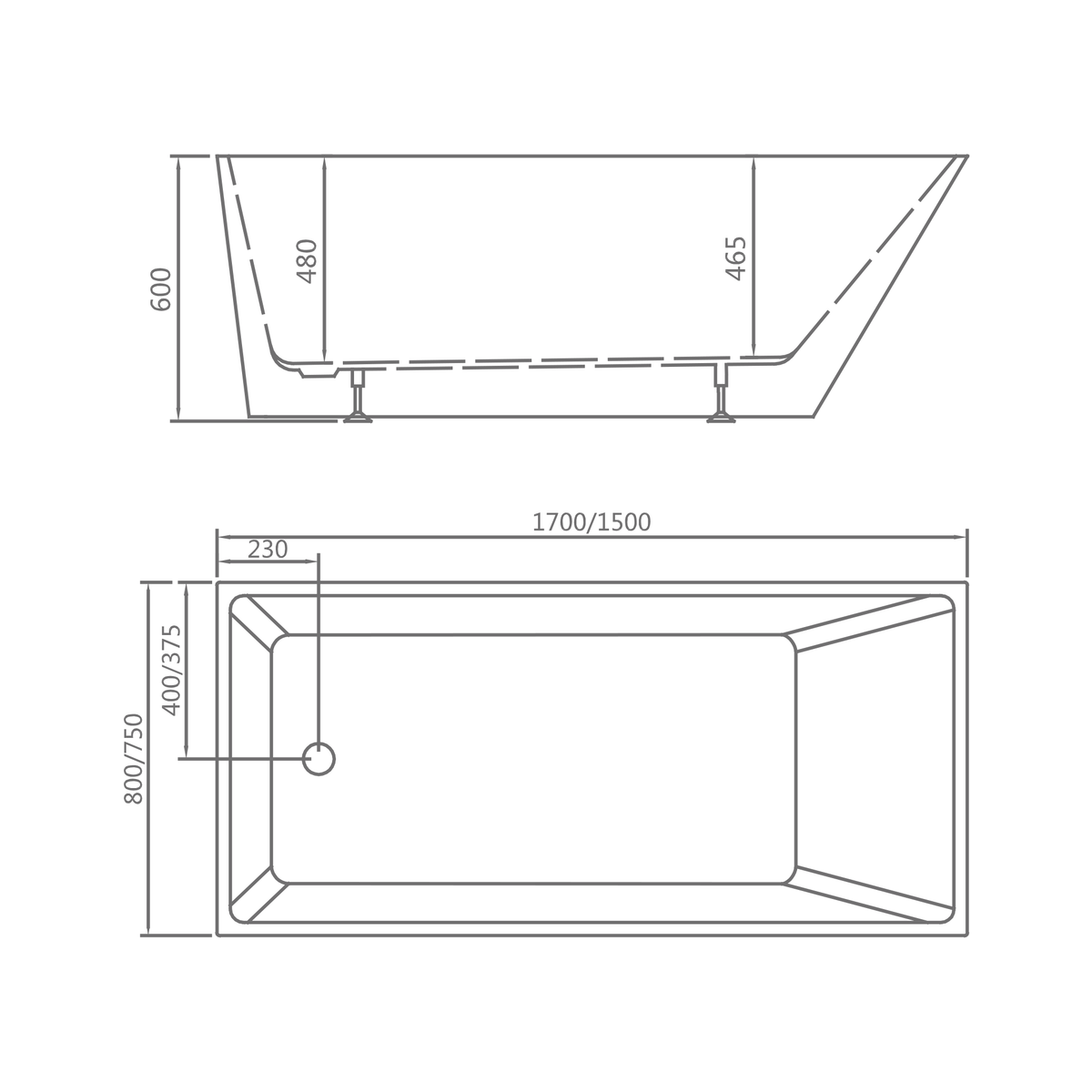 SANIKB D-8016A dimension drawing