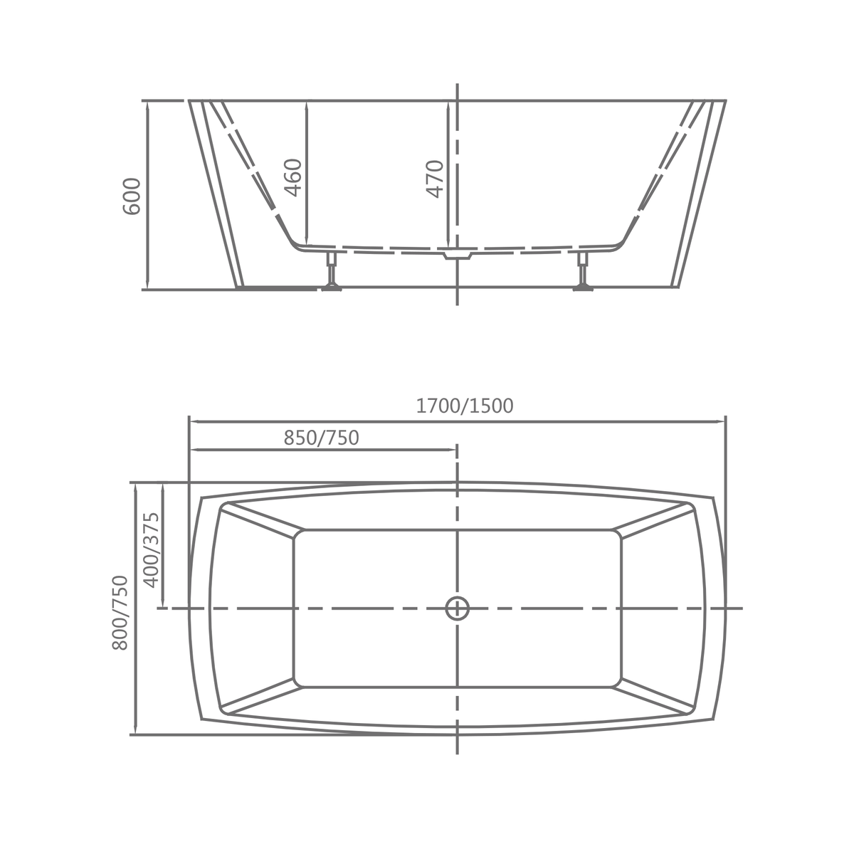 SANIKB D-8017 dimension drawing