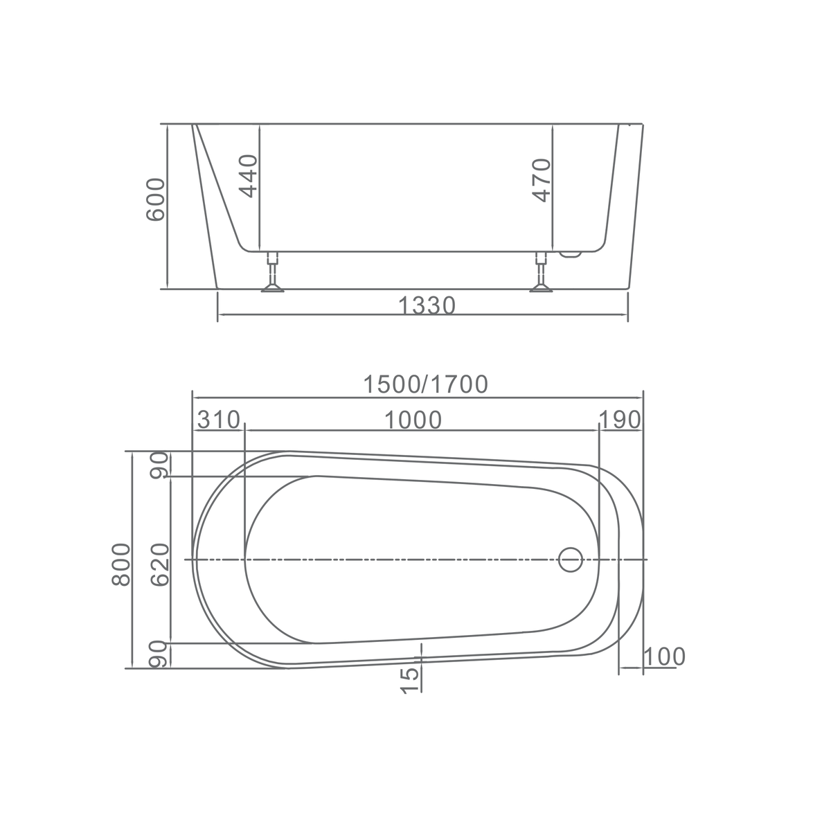 SANIKB D-8366 dimension drawing