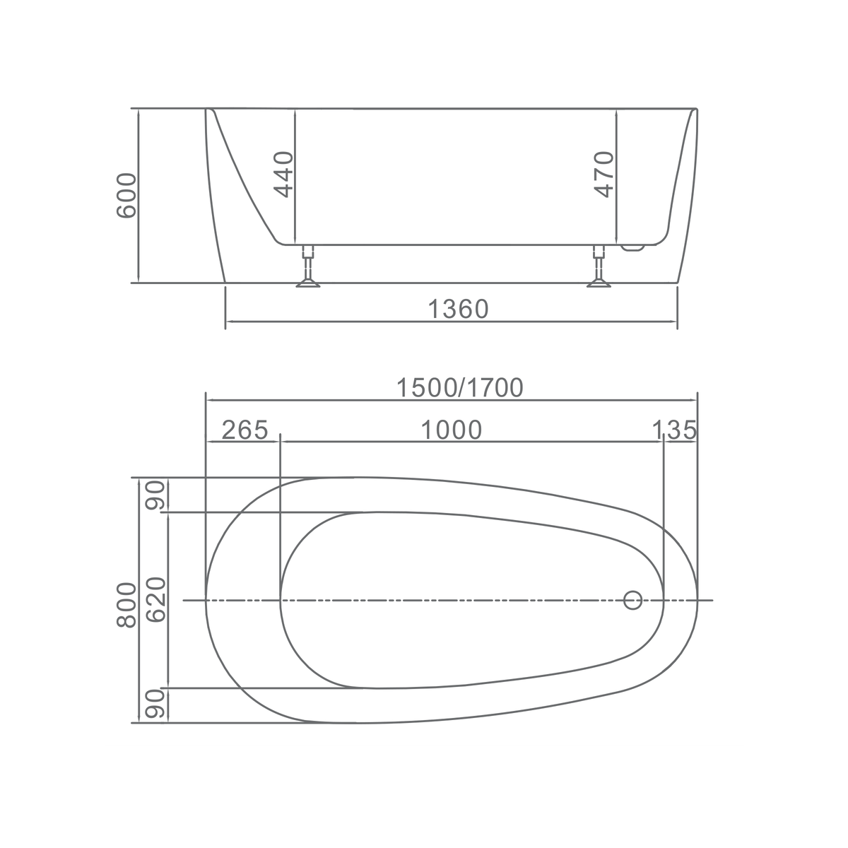 SANIKB D-8365 dimension drawing
