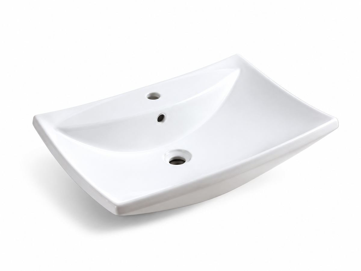 SANIKB D116 ceramic basin scene