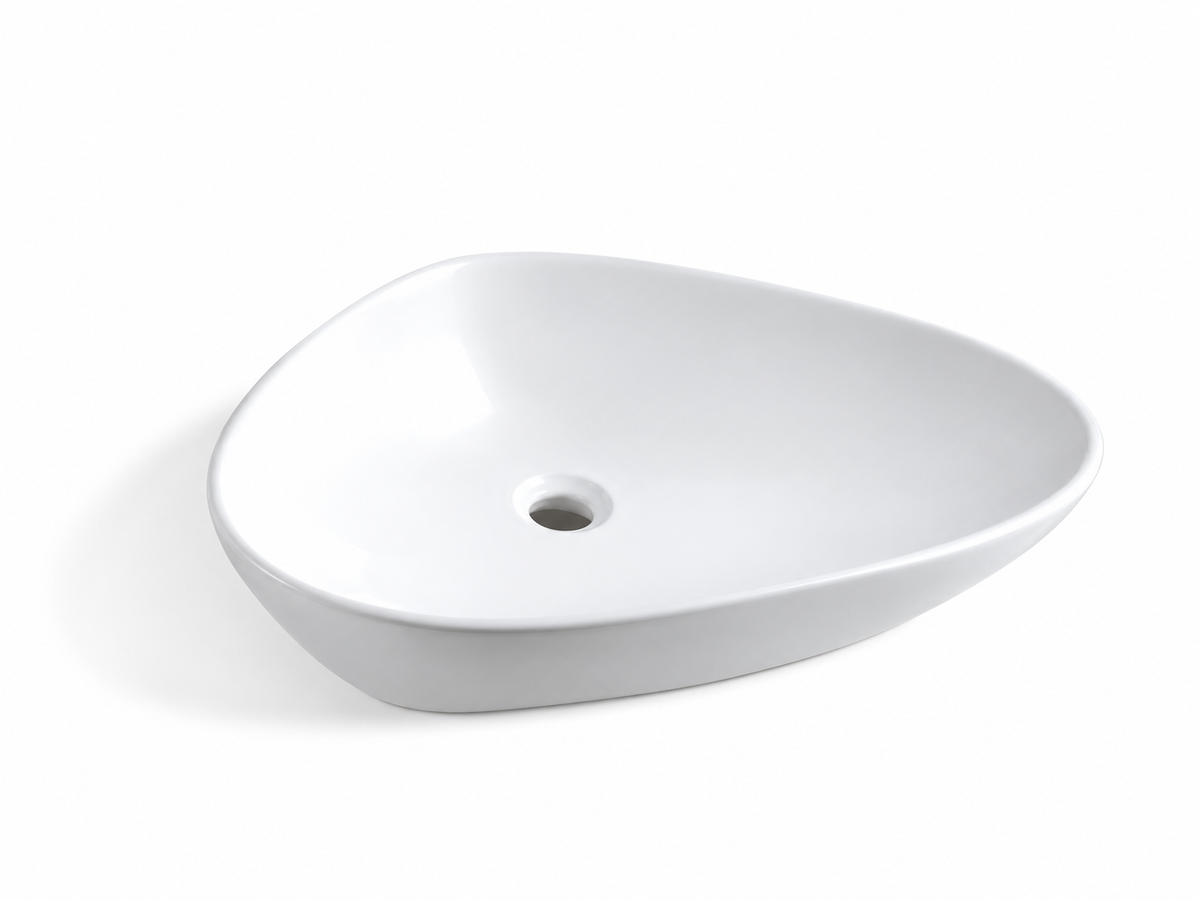 SANIKB D147A ceramic basin scene