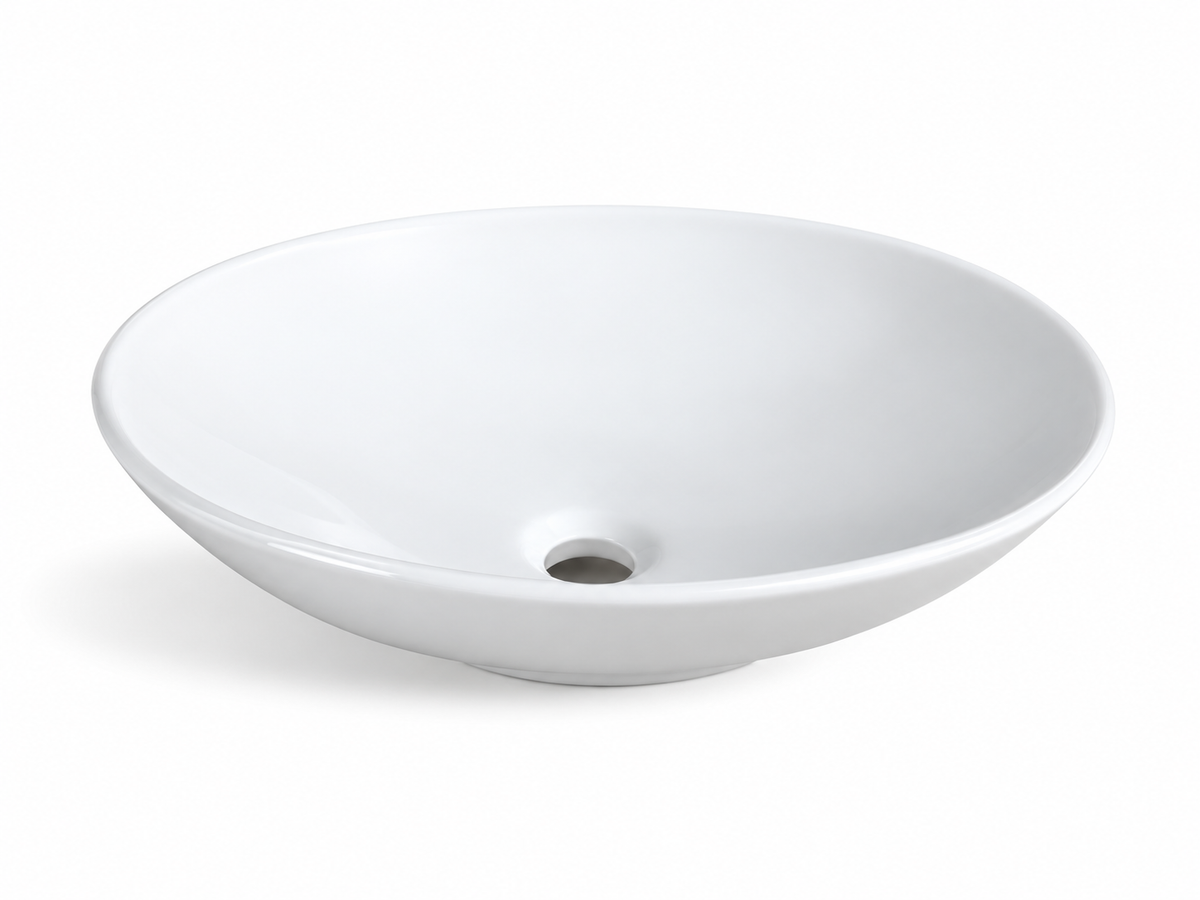 SANIKB D164 ceramic basin scene