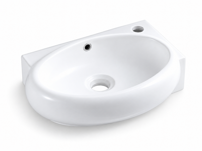 SANIKB D198 white ceramic basin