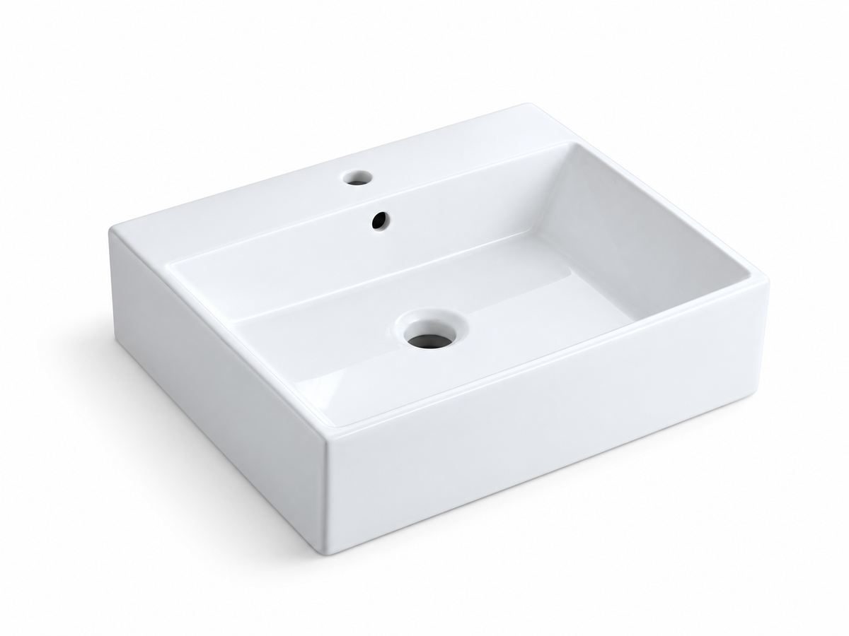 SANIKB D337 ceramic basin scene