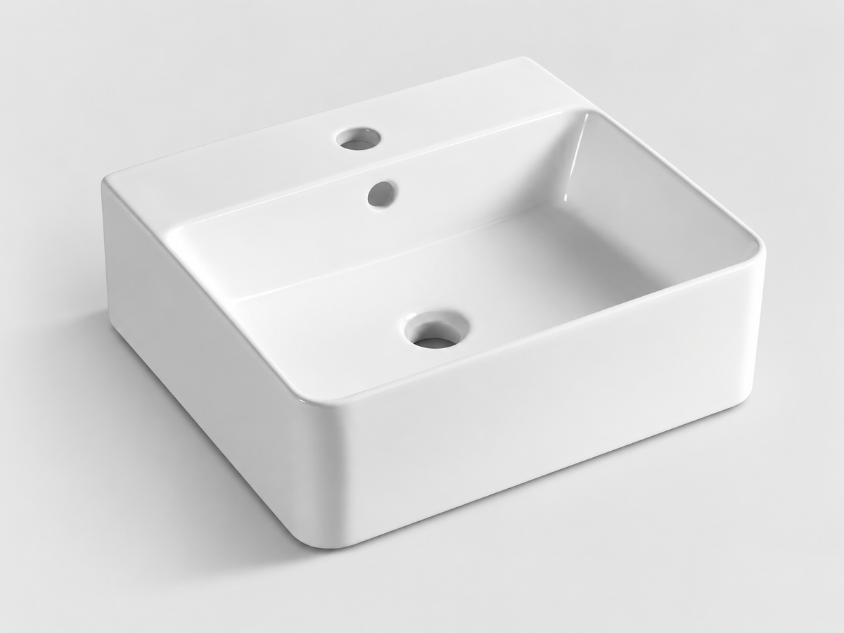 SANIKB D406 ceramic basin scene