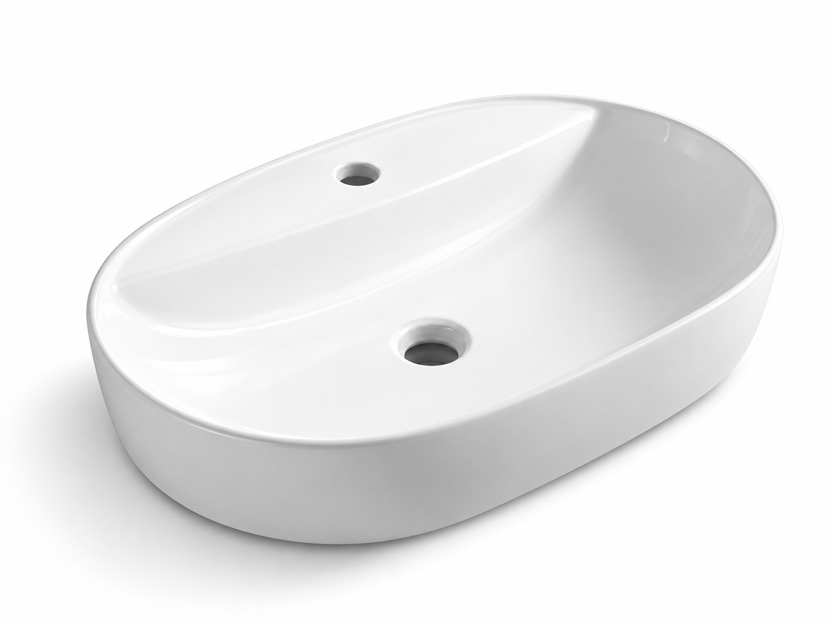 SANIKB D431 ceramic basin scene