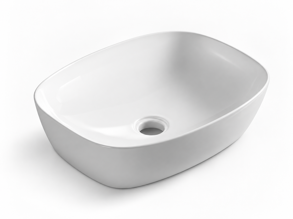 SANIKB D435 ceramic basin scene