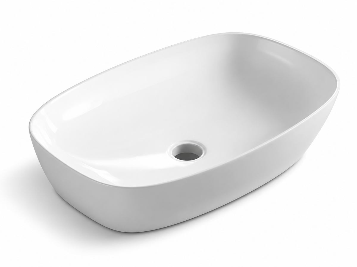 SANIKB D436 ceramic basin scene