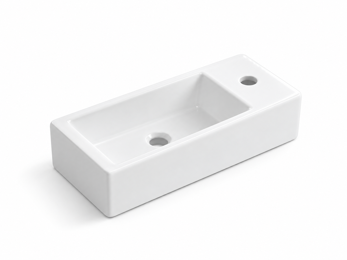 SANIKB D484A ceramic basin scene