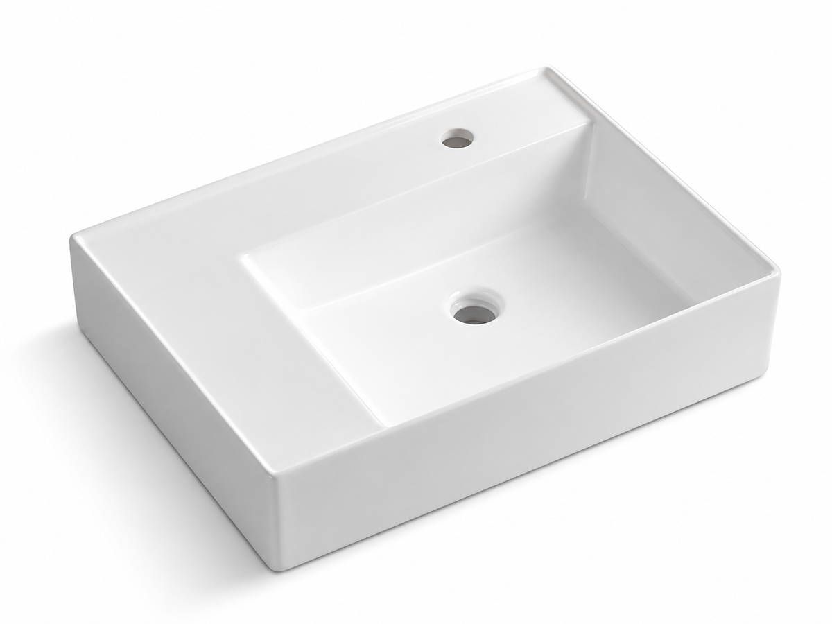 SANIKB D485B ceramic basin scene