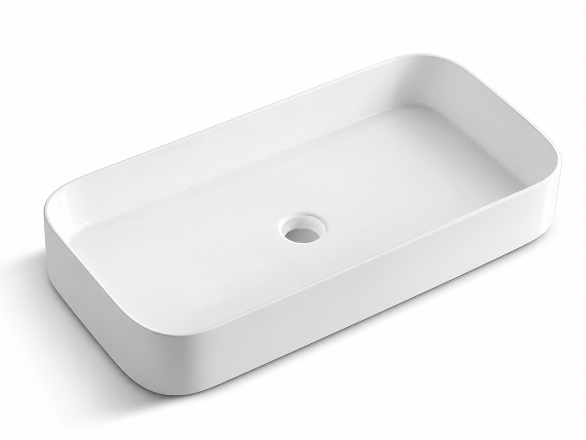 SANIKB D505C ceramic basin scene