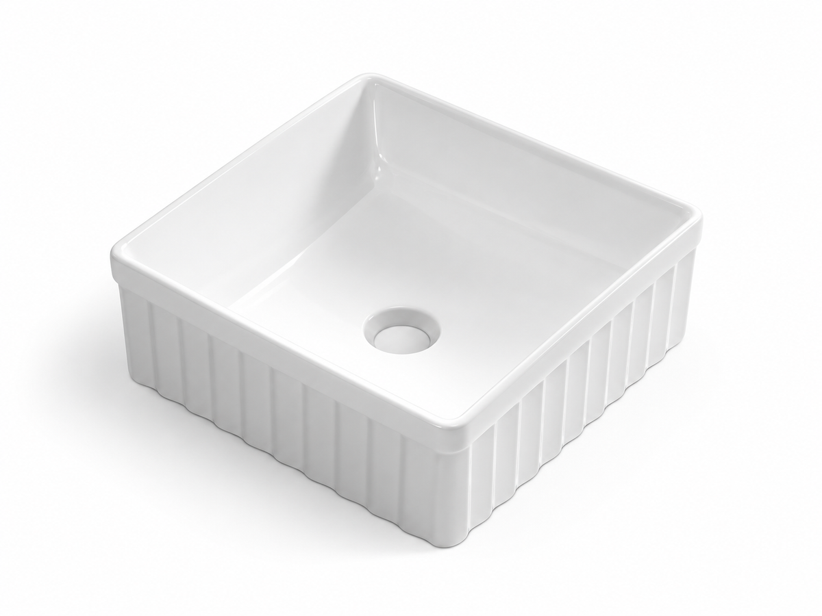 SANIKB D587 ceramic basin scene